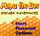 Maya the Bee 2 Title Screen